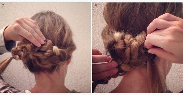 Easy summer updo 6